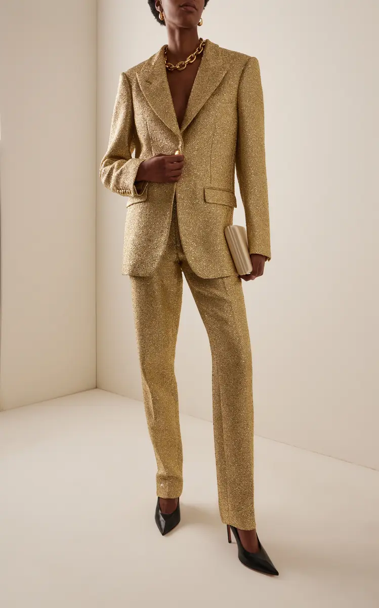Sergio Hudson Sequined Trousers | Thumbnail 2 Sergio Hudson Sequined Trousers | Thumbnail 2