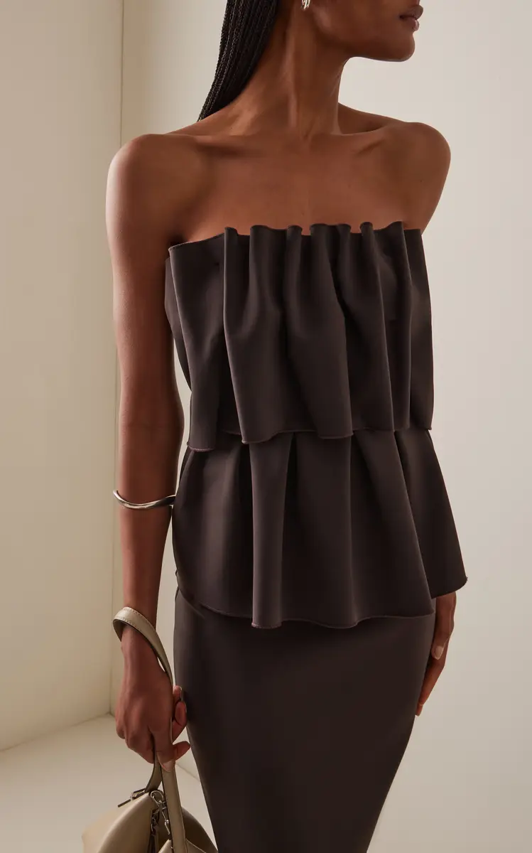 House of Dagmar Sculpted Maxi Dress | Thumbnail 3 House of Dagmar Sculpted Maxi Dress | Thumbnail 3