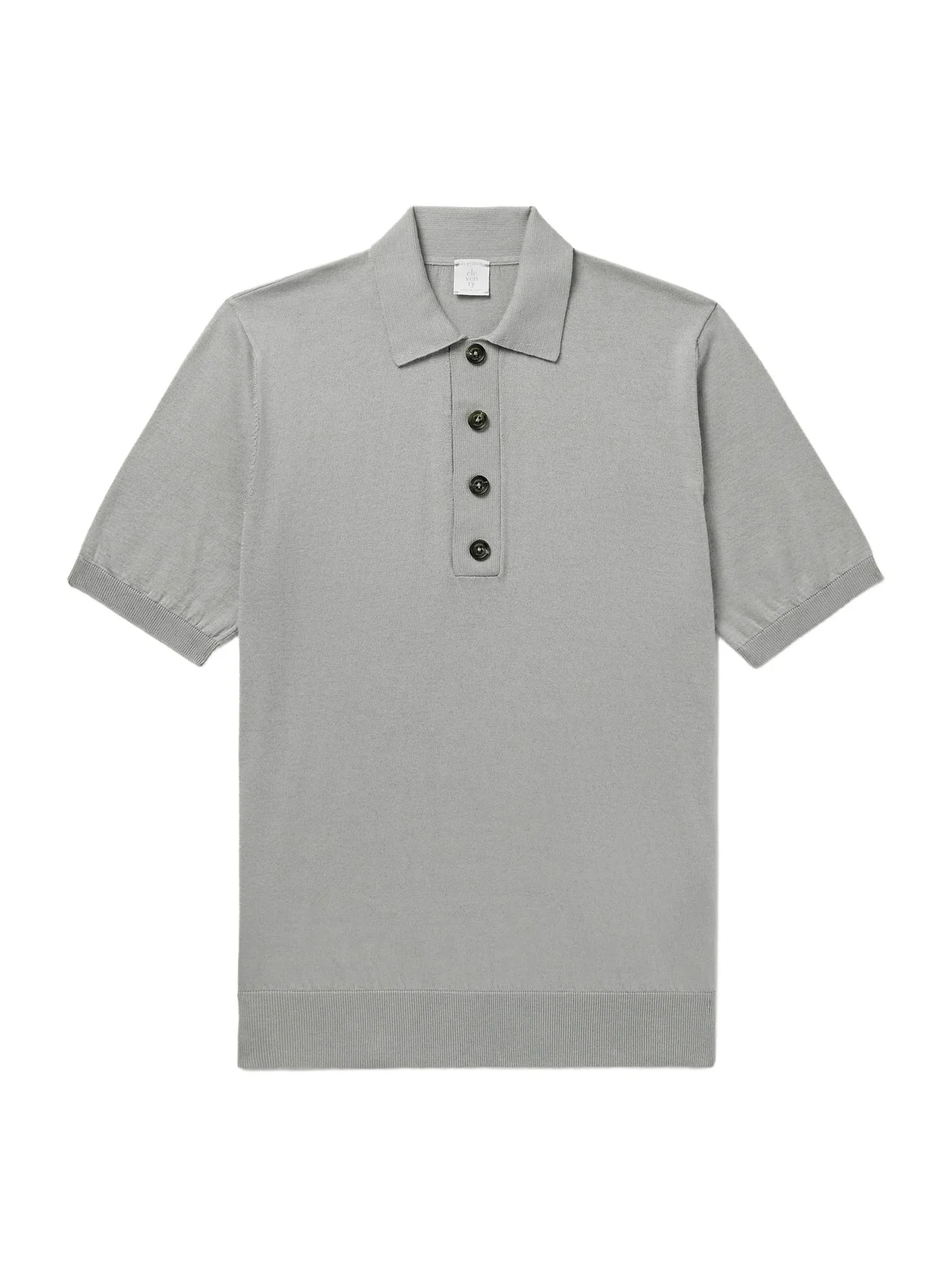 Cotton and Cashmere-Blend Polo Shirt - Men Cotton and Cashmere-Blend Polo Shirt - Men