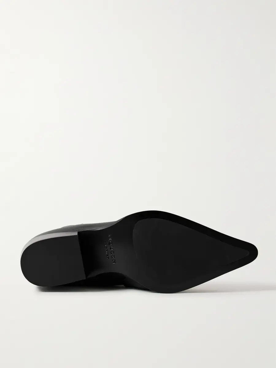 Alexander McQueen Buckled Leather Boots - Men | Thumbnail 3