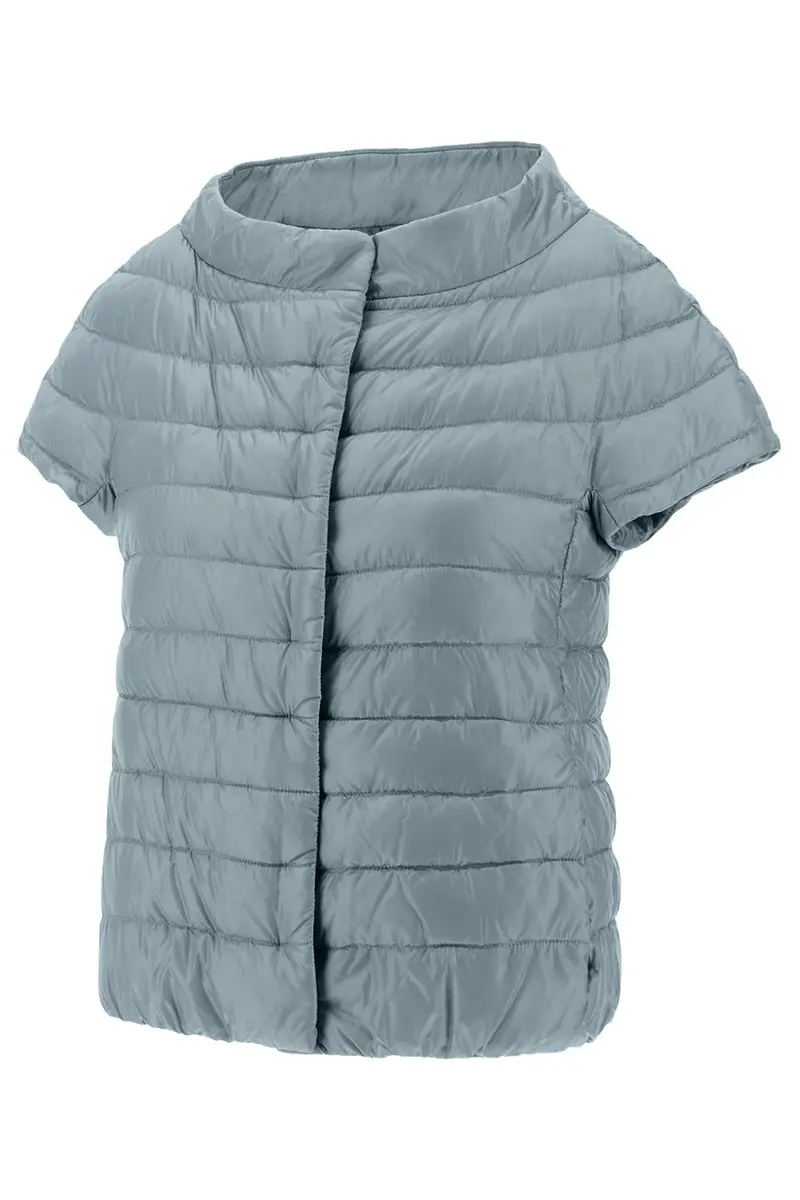 HERNO Iconico Emilia Cap Sleeve - Blue Grey | Thumbnail 5 HERNO Iconico Emilia Cap Sleeve - Blue Grey | Thumbnail 5