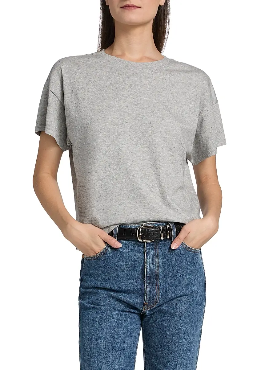 rag & bone Women's Kelly Cotton T-Shirt | Thumbnail 3 rag & bone Women's Kelly Cotton T-Shirt | Thumbnail 3