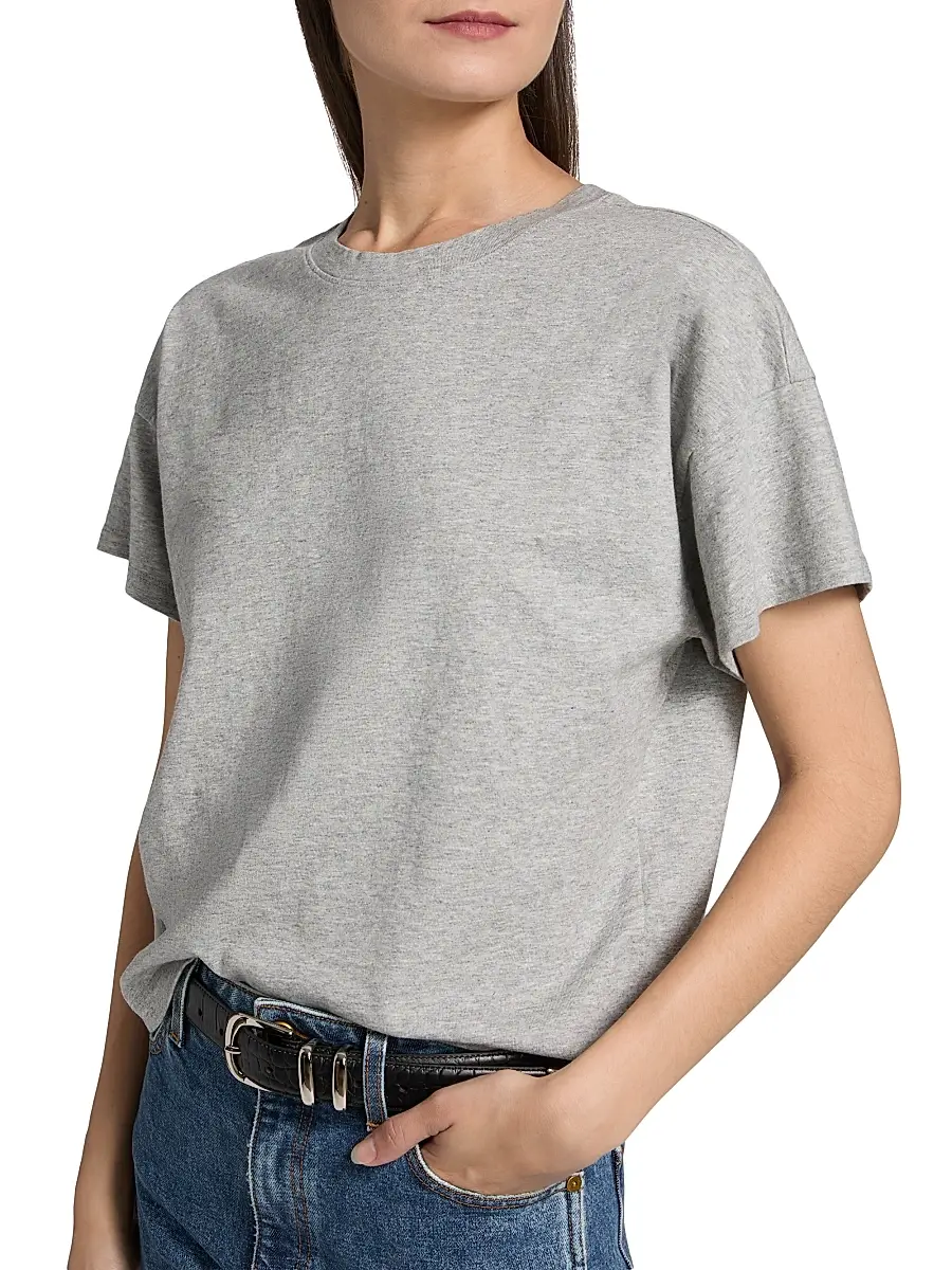 rag & bone Women's Kelly Cotton T-Shirt | Thumbnail 6 rag & bone Women's Kelly Cotton T-Shirt | Thumbnail 6