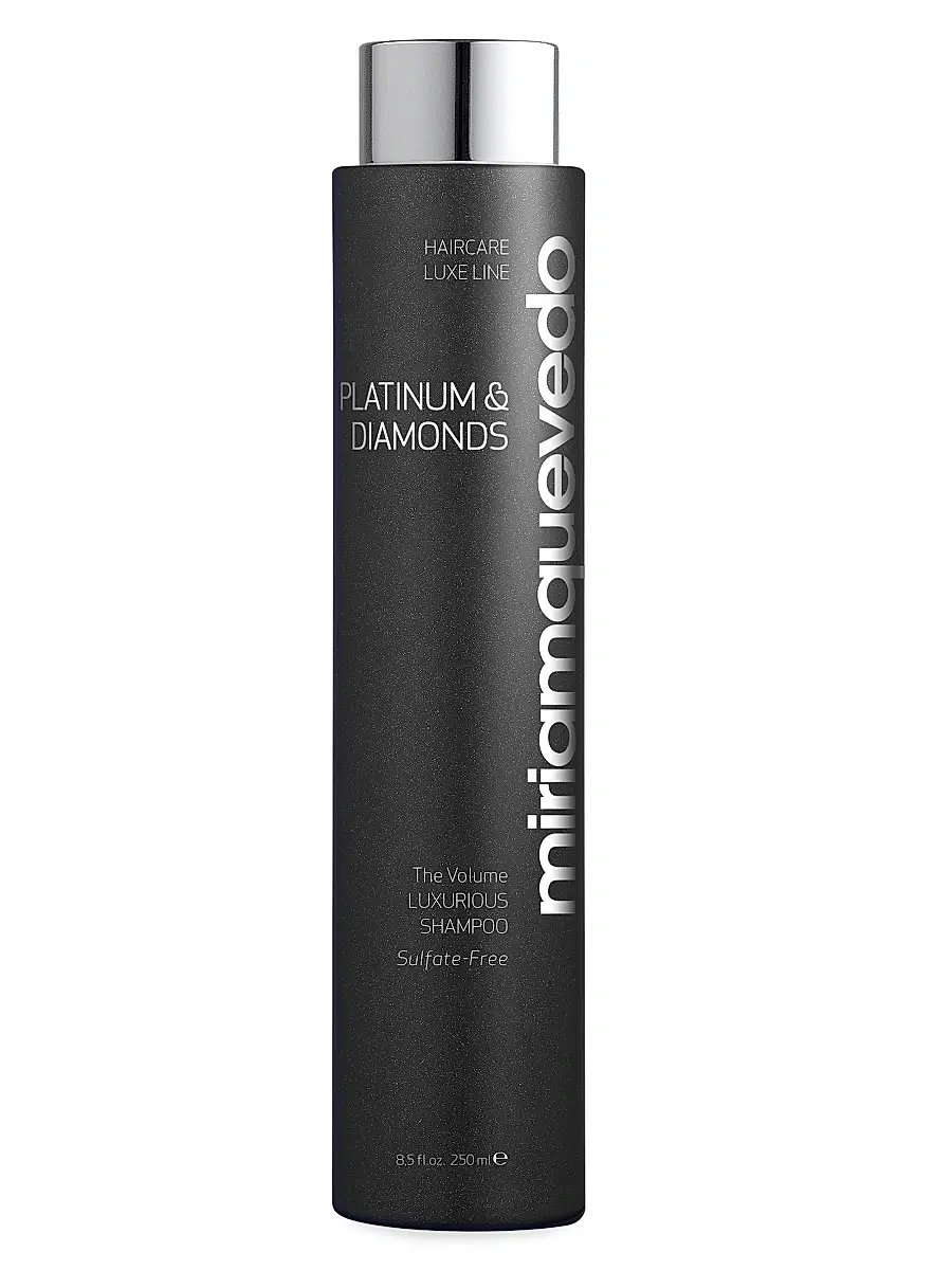 Miriam Quevedo Women's Platinum & Diamonds Luxurious Volume Shampoo | Image 1 Miriam Quevedo Women's Platinum & Diamonds Luxurious Volume Shampoo | Image 1