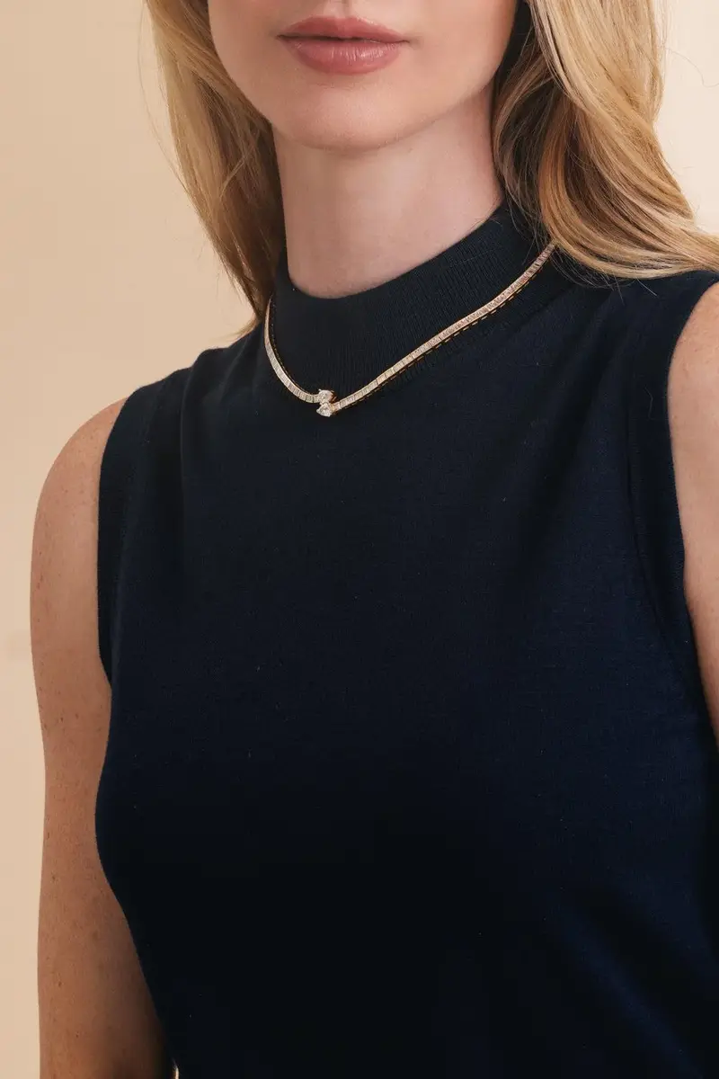 Anita Ko Diamond Saturn Choker Necklace | Thumbnail 3