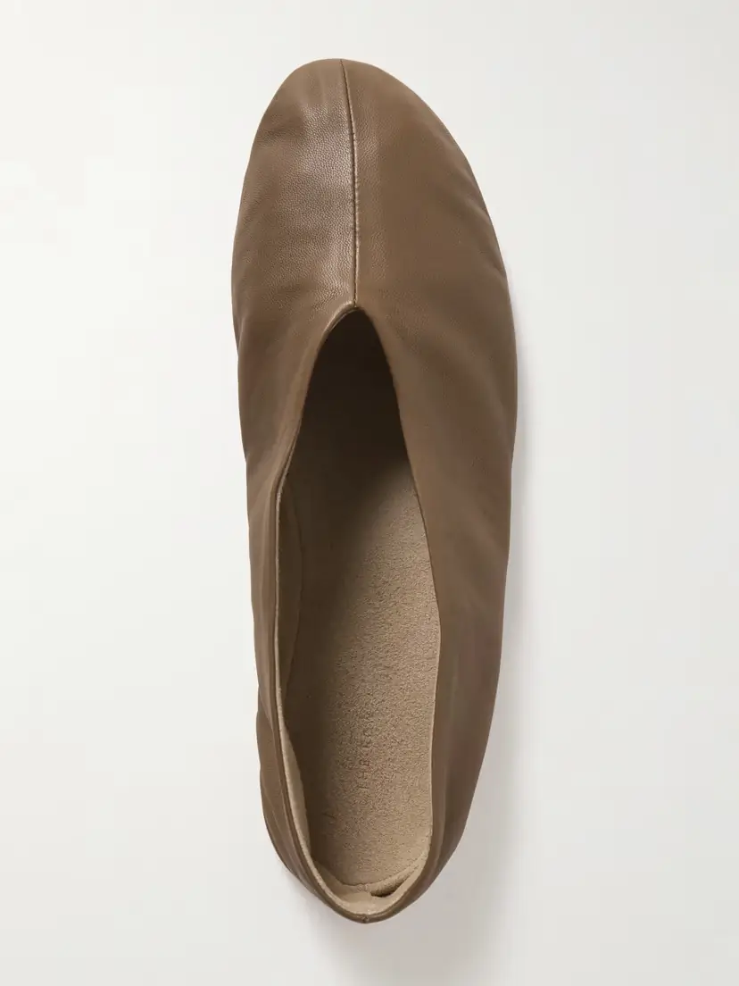 The Row Stella Leather Ballet Flats | Thumbnail 5 The Row Stella Leather Ballet Flats | Thumbnail 5