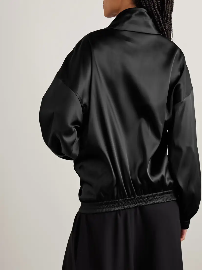 Balenciaga Satin Track Jacket | Thumbnail 4