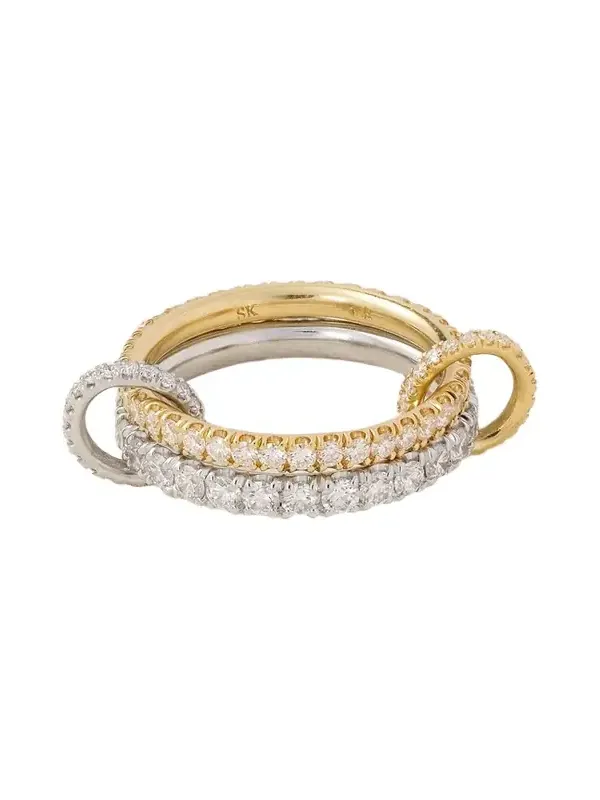 Cadence 18-karat White And Yellow Gold Diamond Ring Cadence 18-karat White And Yellow Gold Diamond Ring