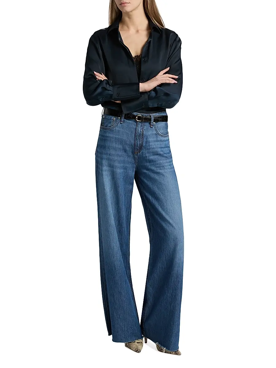 rag & bone Women's Venus Popover Blouse | Thumbnail 2 rag & bone Women's Venus Popover Blouse | Thumbnail 2