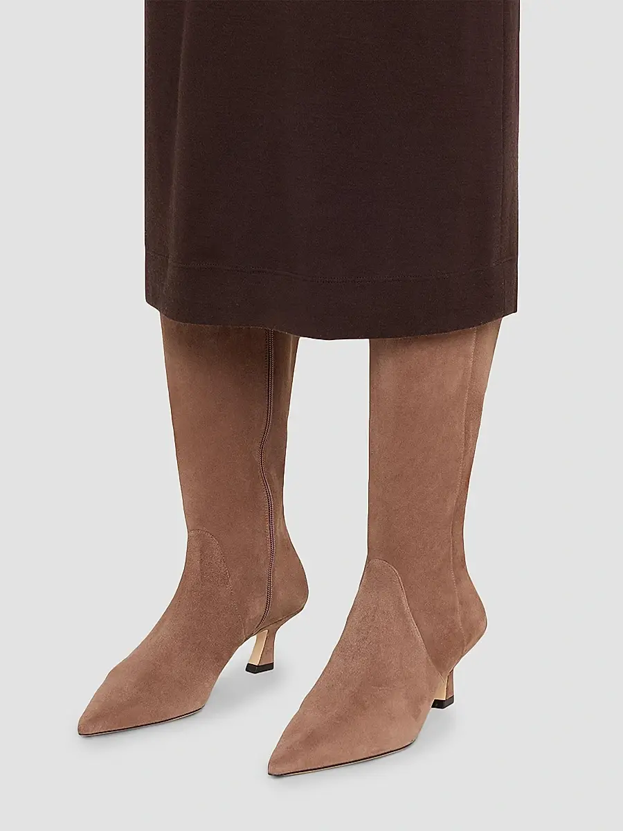 Stuart Weitzman Women's Vinnie 50MM Suede Boots | Thumbnail 3 Stuart Weitzman Women's Vinnie 50MM Suede Boots | Thumbnail 3