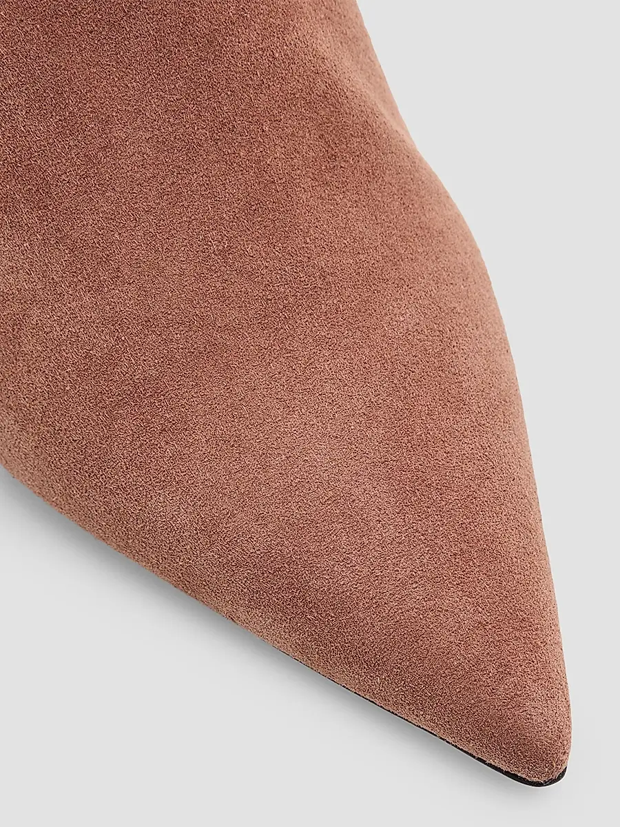 Stuart Weitzman Women's Vinnie 50MM Suede Boots | Thumbnail 6 Stuart Weitzman Women's Vinnie 50MM Suede Boots | Thumbnail 6