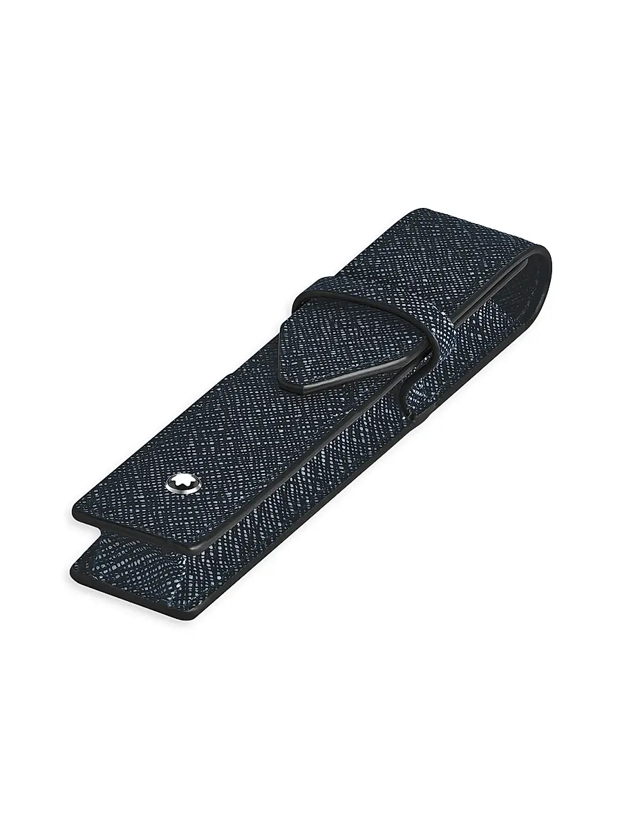 Montblanc Men's Sartorial Embossed Leather Pen Pouch | Thumbnail 4 Montblanc Men's Sartorial Embossed Leather Pen Pouch | Thumbnail 4