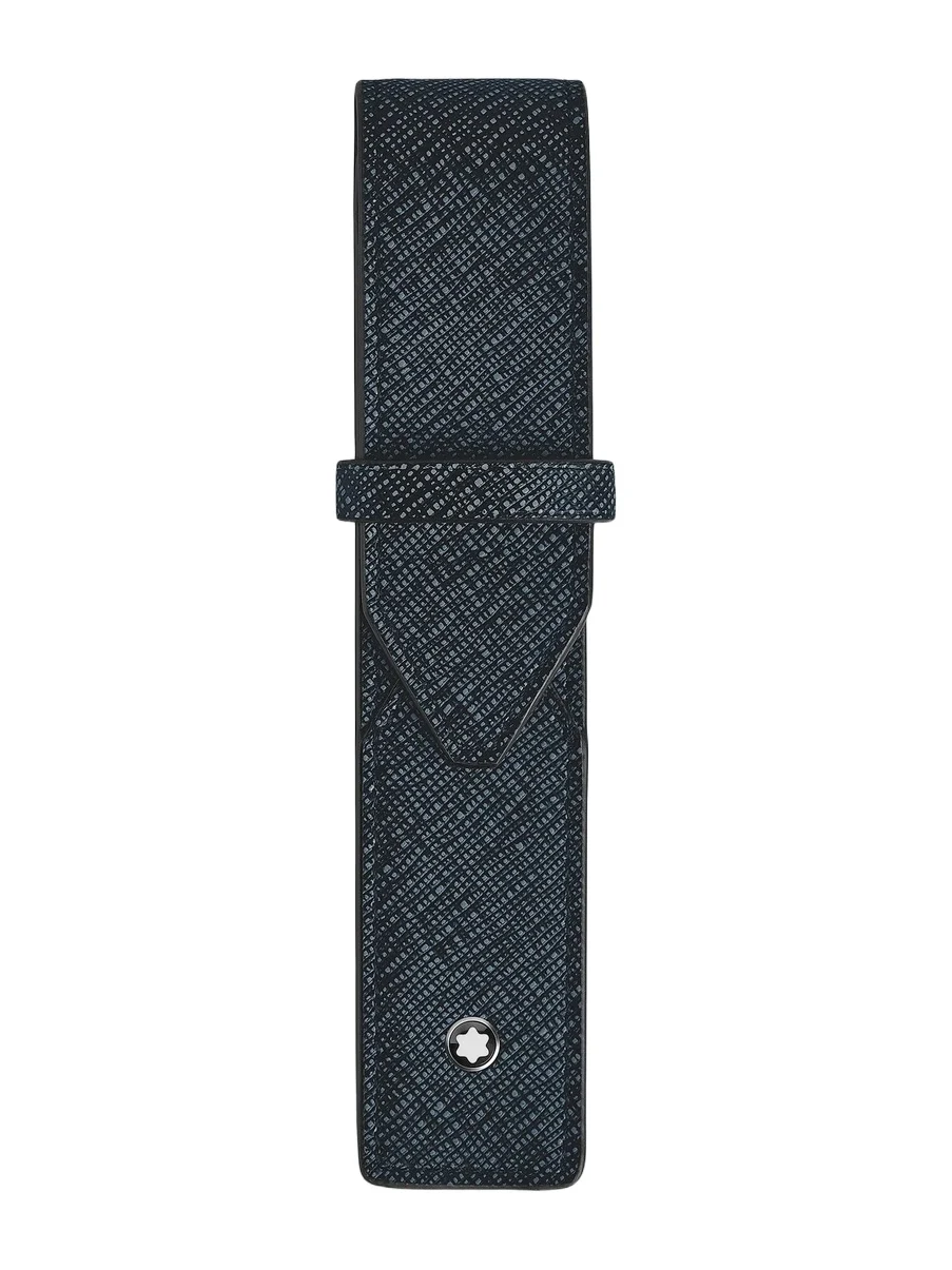 Montblanc Men's Sartorial Embossed Leather Pen Pouch