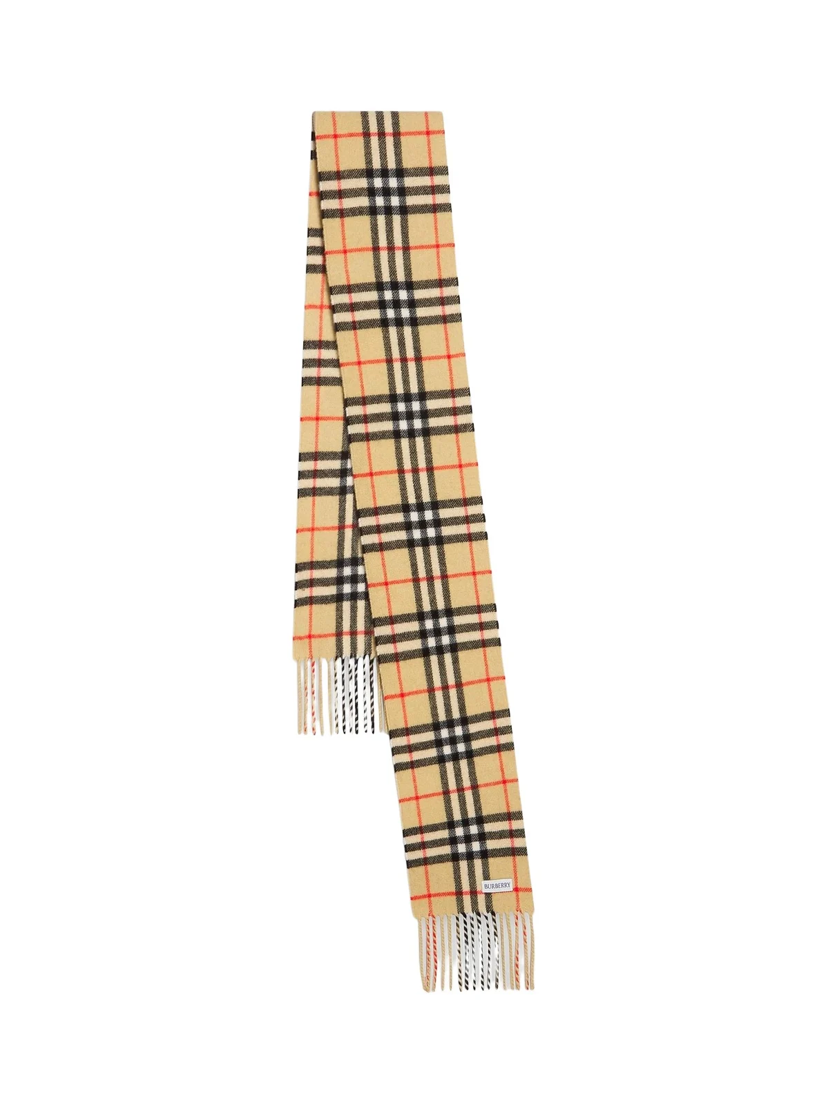 Men's Check Cashmere Scarf Men's Check Cashmere Scarf