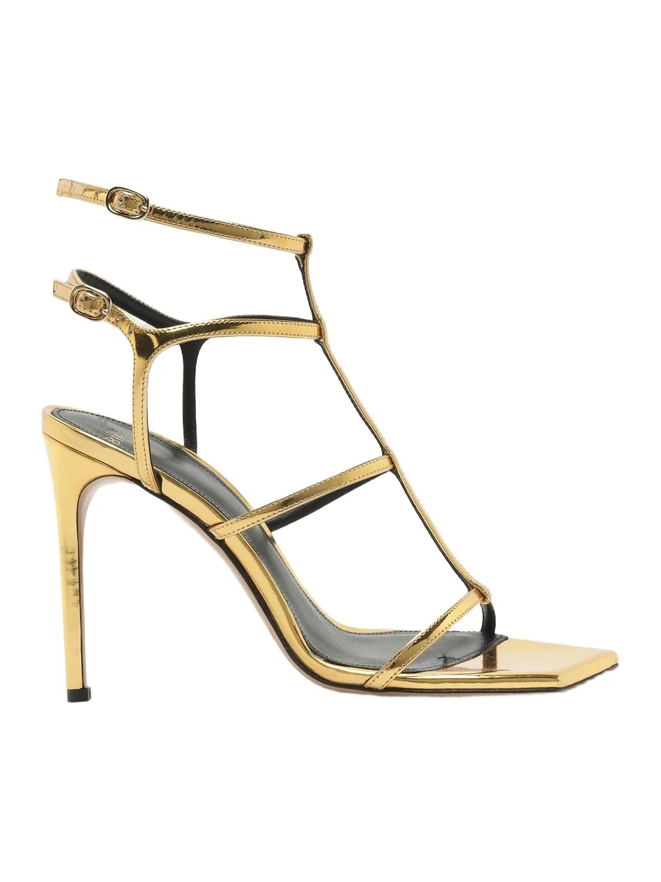 Women's Amanda 100MM Patent Leather Sandals
