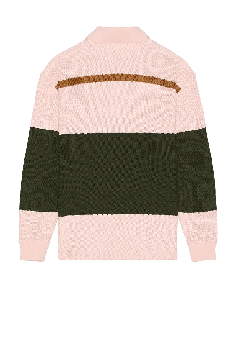 Bottega Veneta Jumbo Cotton Pique Stripe Polo | Thumbnail 2 Bottega Veneta Jumbo Cotton Pique Stripe Polo | Thumbnail 2
