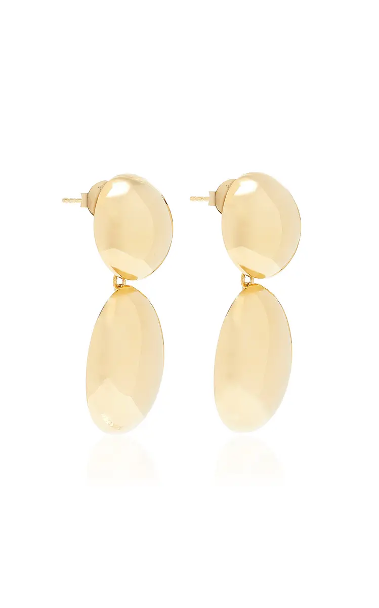 LIÉ STUDIO The Klara 18k Gold-Plated Earrings | Thumbnail 5