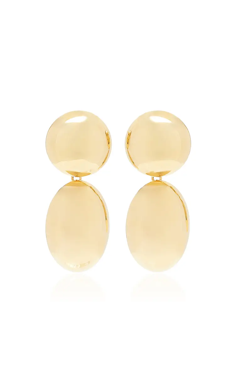 LIÉ STUDIO The Klara 18k Gold-Plated Earrings | Thumbnail 6