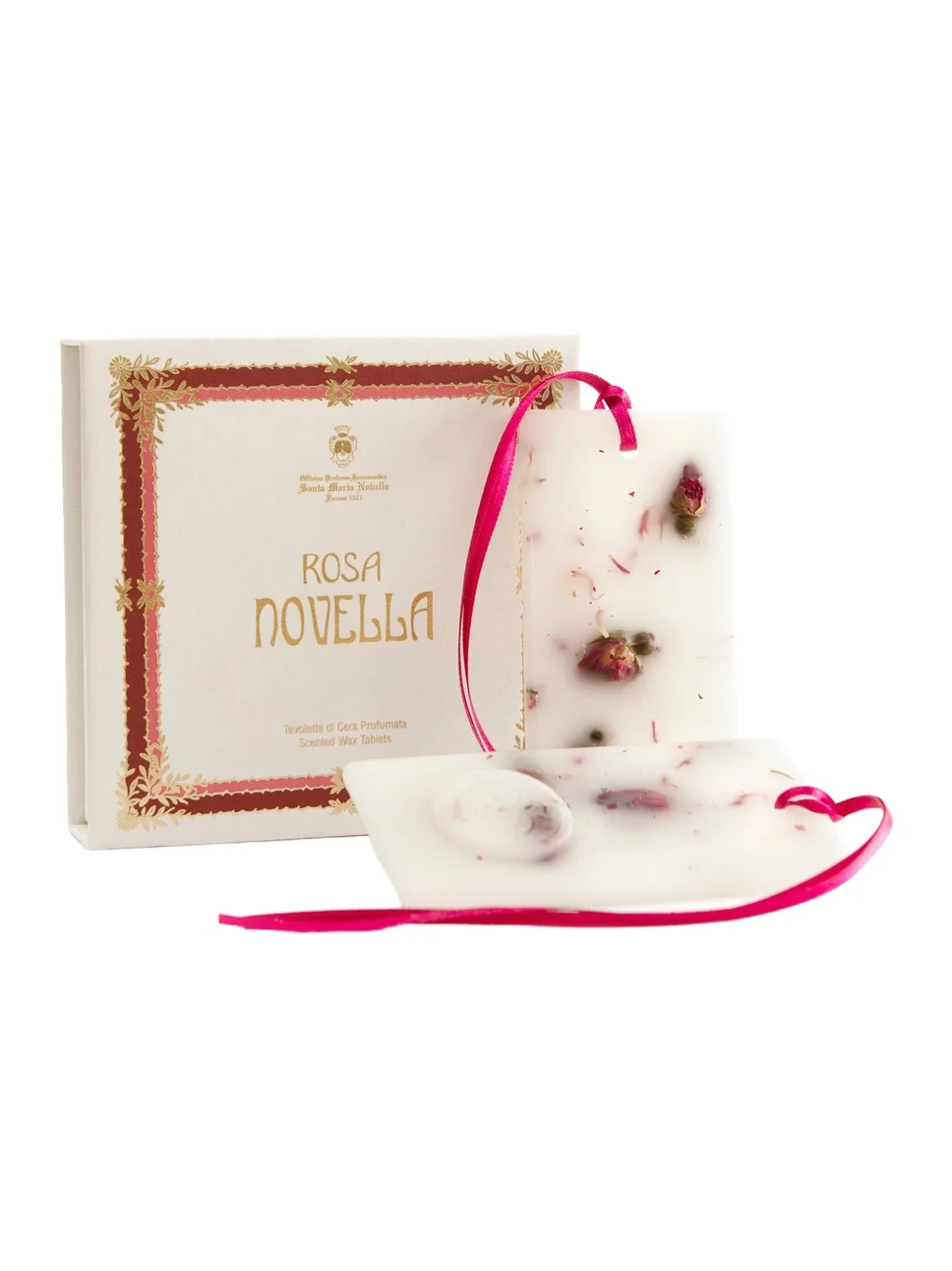 Santa Maria Novella Set-of-Two Rosa Novella Wax Tablets