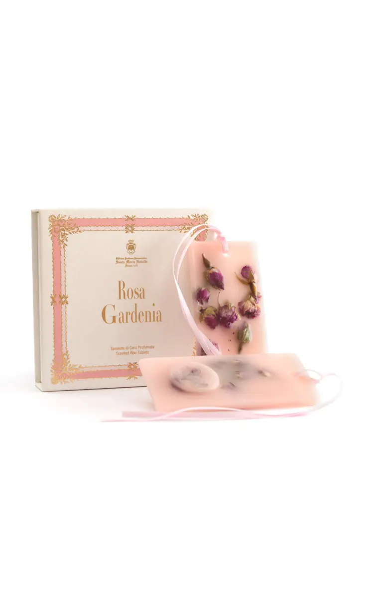 Santa Maria Novella Set-of-Two Rosa Gardenia Wax Tablets | Thumbnail 3 Santa Maria Novella Set-of-Two Rosa Gardenia Wax Tablets | Thumbnail 3