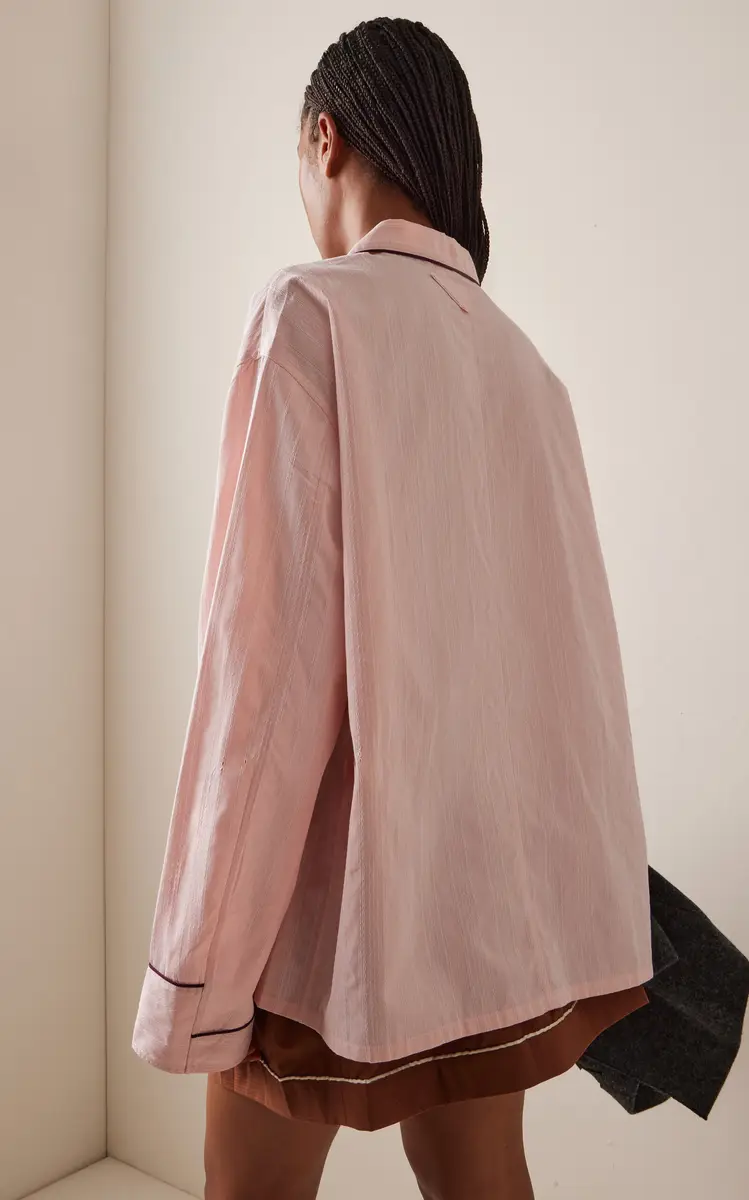 Prada Jacquard Cotton PJ Top | Thumbnail 5