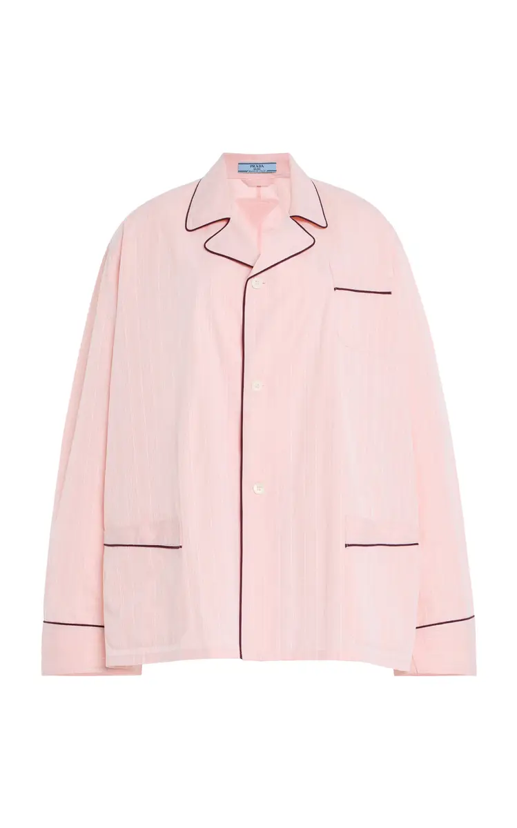 Prada Jacquard Cotton PJ Top | Thumbnail 7