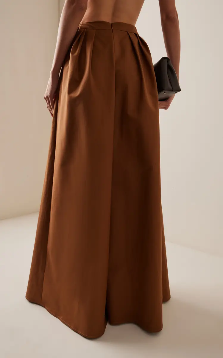 Carolina Herrera Stretch-Cotton Palazzo Pants | Thumbnail 10