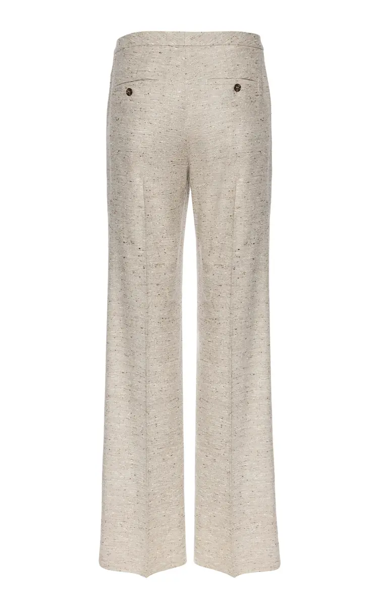 Magda Butrym Silk-Blend Flared Pants | Thumbnail 5