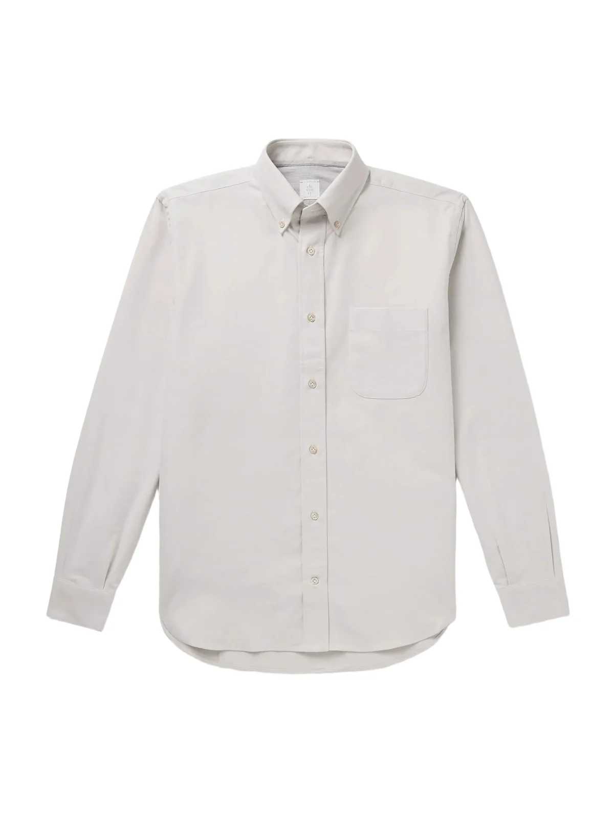 Button-Down Collar Cotton Oxford Shirt - Men