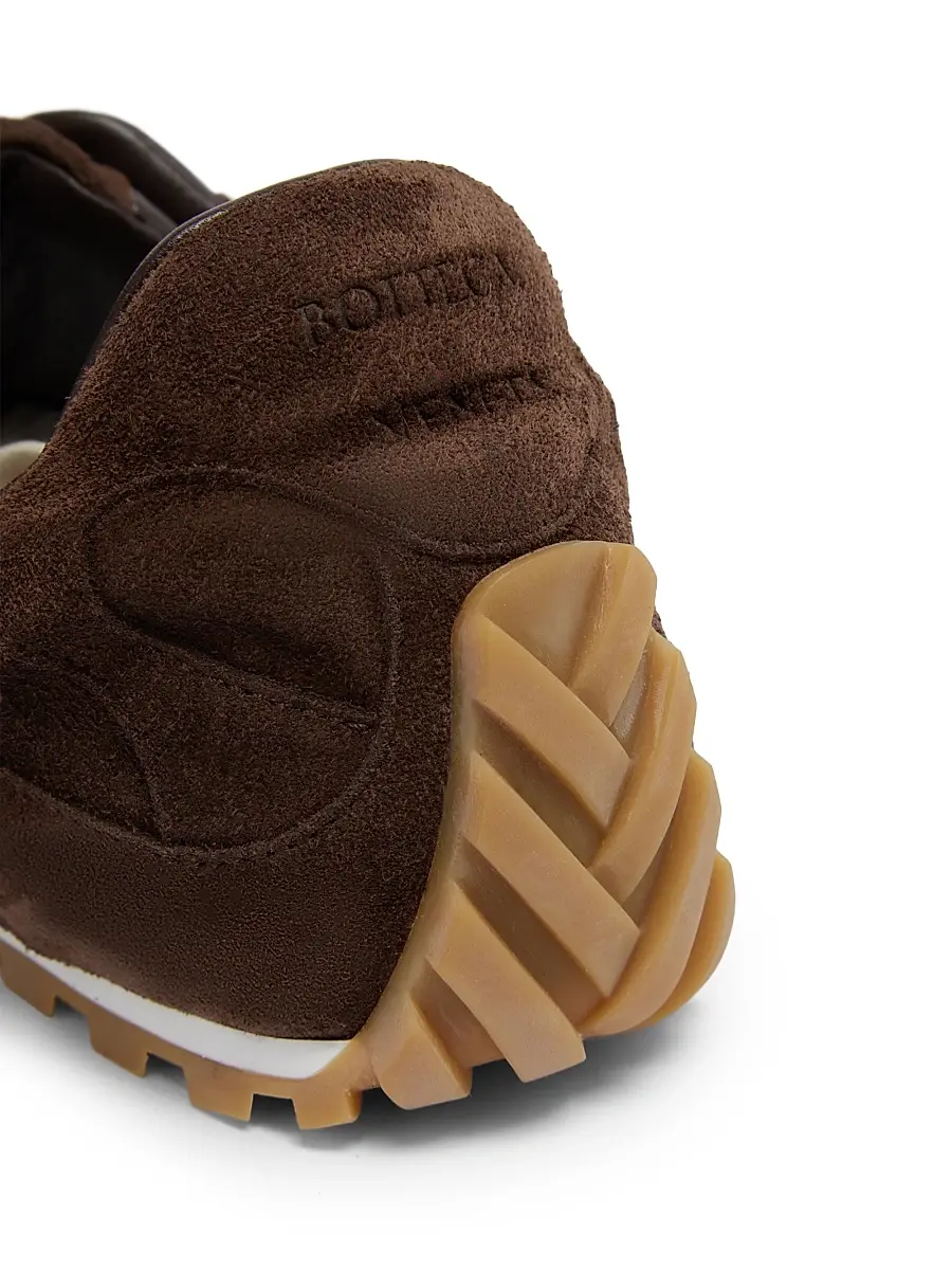Bottega Veneta Women's Orbit Flash Suede Low-Top Sneakers - Fondant | Thumbnail 6 Bottega Veneta Women's Orbit Flash Suede Low-Top Sneakers - Fondant | Thumbnail 6