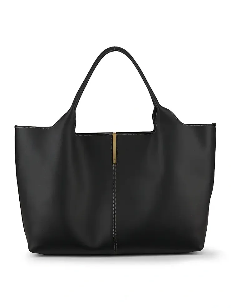 Women's Medium Leather Shopping Bag