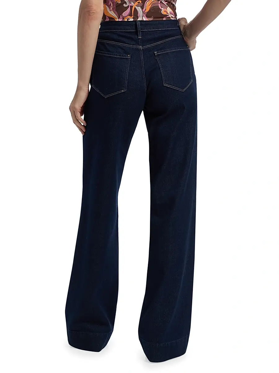 L'Agence Women's Nolan Patch Pocket Wide-Leg Jeans | Thumbnail 5 L'Agence Women's Nolan Patch Pocket Wide-Leg Jeans | Thumbnail 5