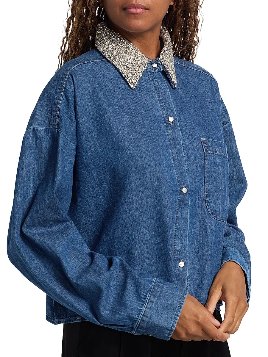 TWP Women's My Ex's Denim Jacket - Antwerp | Thumbnail 6 TWP Women's My Ex's Denim Jacket - Antwerp | Thumbnail 6
