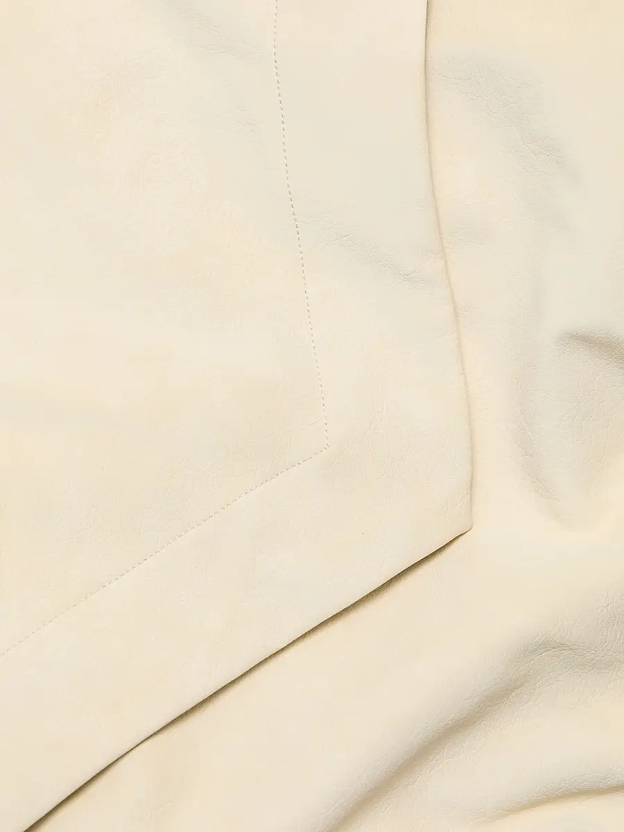 Aknvas Women's Fredy Faux-Leather Jacket - Cream | Thumbnail 7 Aknvas Women's Fredy Faux-Leather Jacket - Cream | Thumbnail 7
