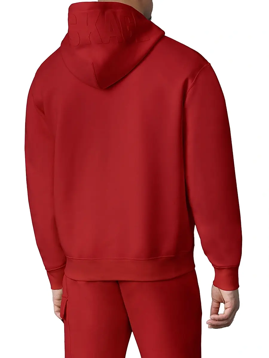 Mackage Men's Kolton Logo Cotton-Blend Hoodie | Thumbnail 4 Mackage Men's Kolton Logo Cotton-Blend Hoodie | Thumbnail 4