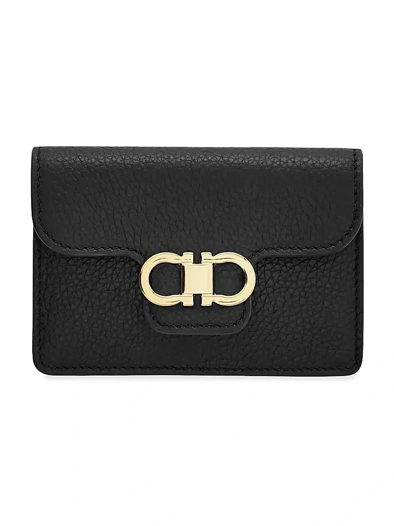 Ferragamo Women's Gancini Leather Key Holder