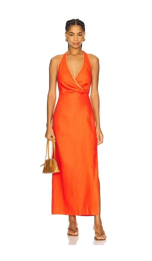 SIR. Panettone Twist Midi Dress | Thumbnail 2