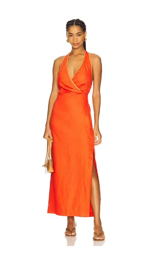 SIR. Panettone Twist Midi Dress