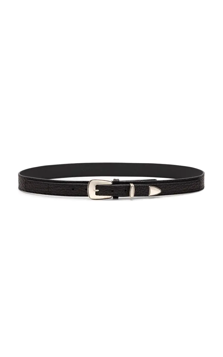 Minimal Western Leather Belt Minimal Western Leather Belt
