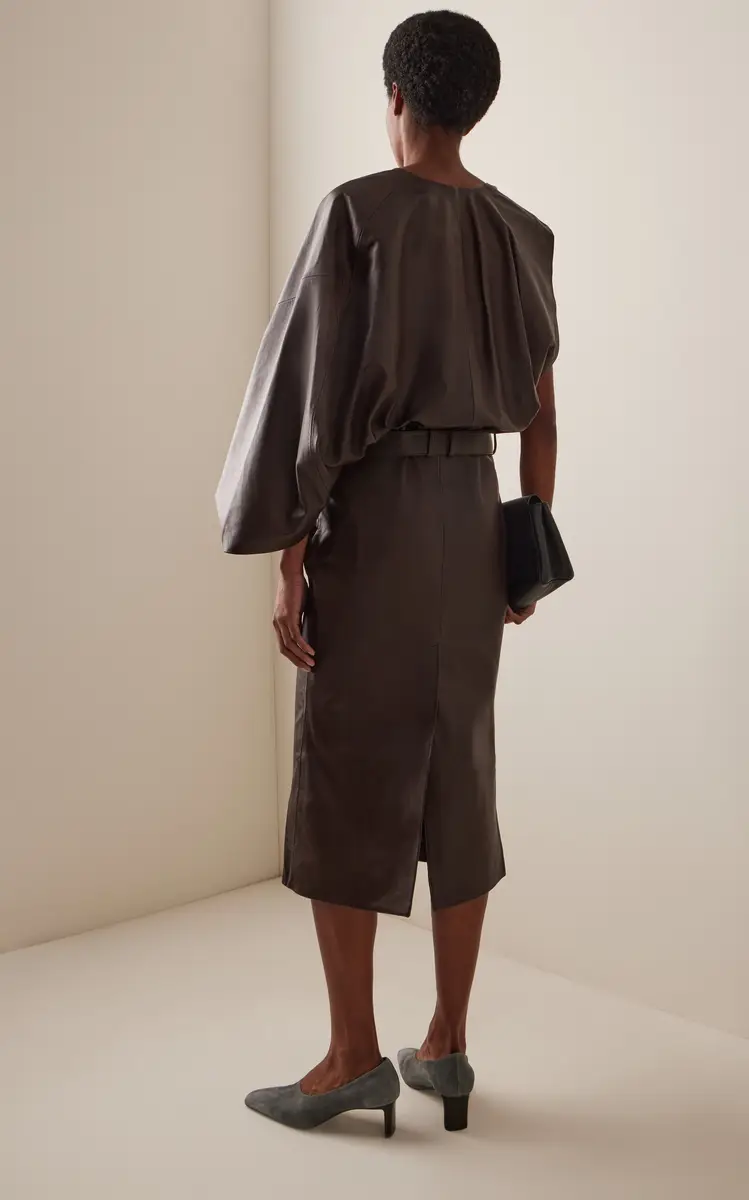 Christopher Esber Swaddled Leather Dress | Thumbnail 4 Christopher Esber Swaddled Leather Dress | Thumbnail 4