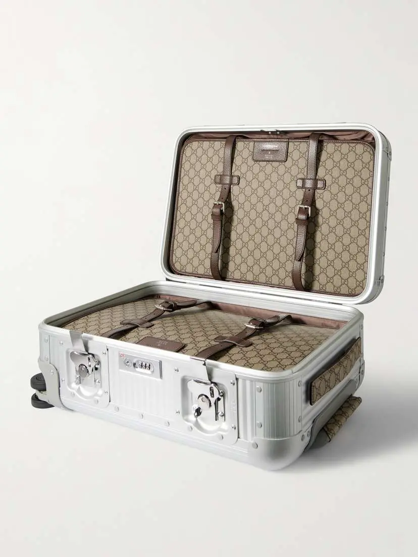 Gucci Porter Aluminum Suitcase | Thumbnail 5 Gucci Porter Aluminum Suitcase | Thumbnail 5