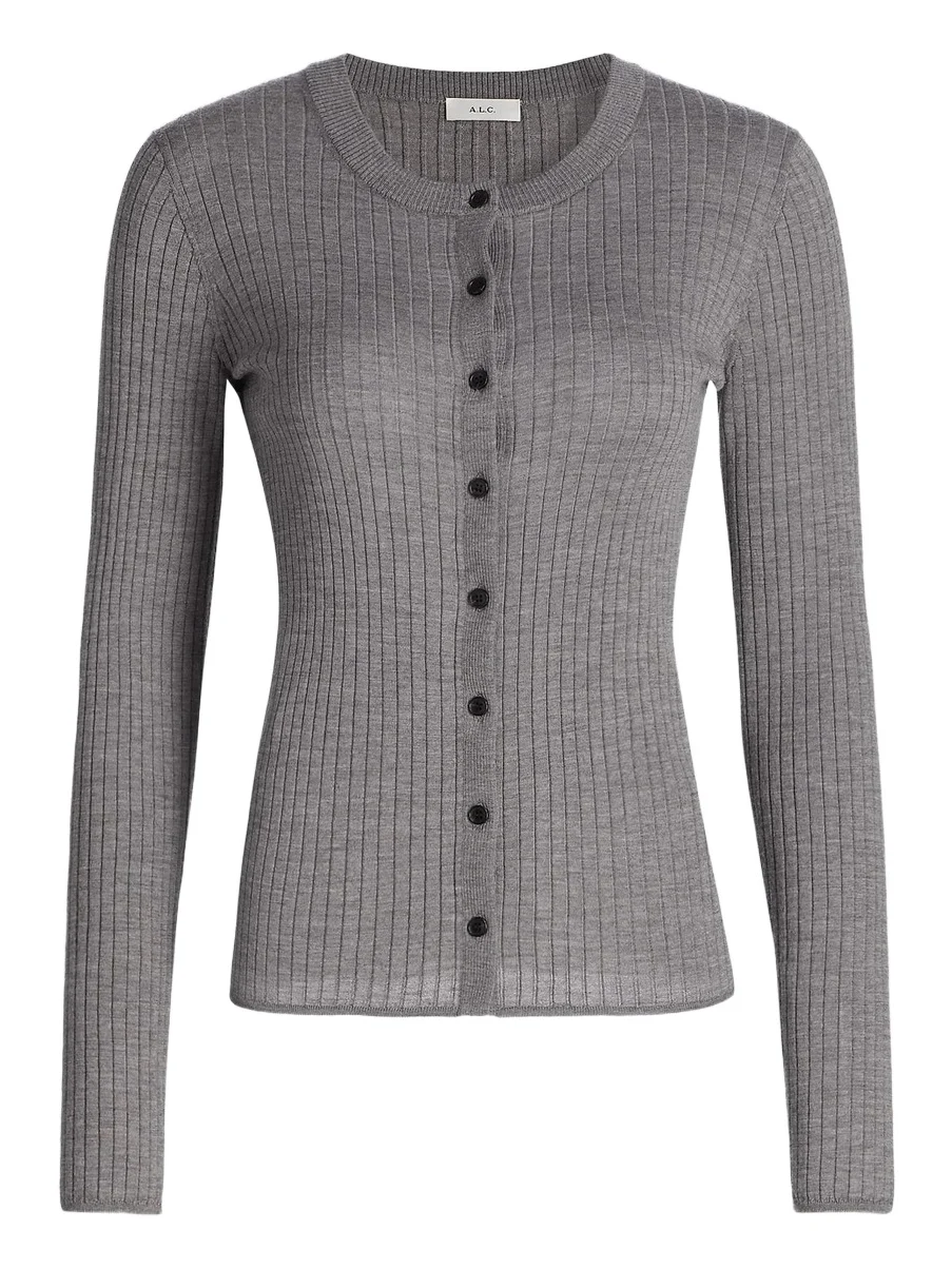 A. L.C. Women's Fisher Wool Cardigan A. L.C. Women's Fisher Wool Cardigan