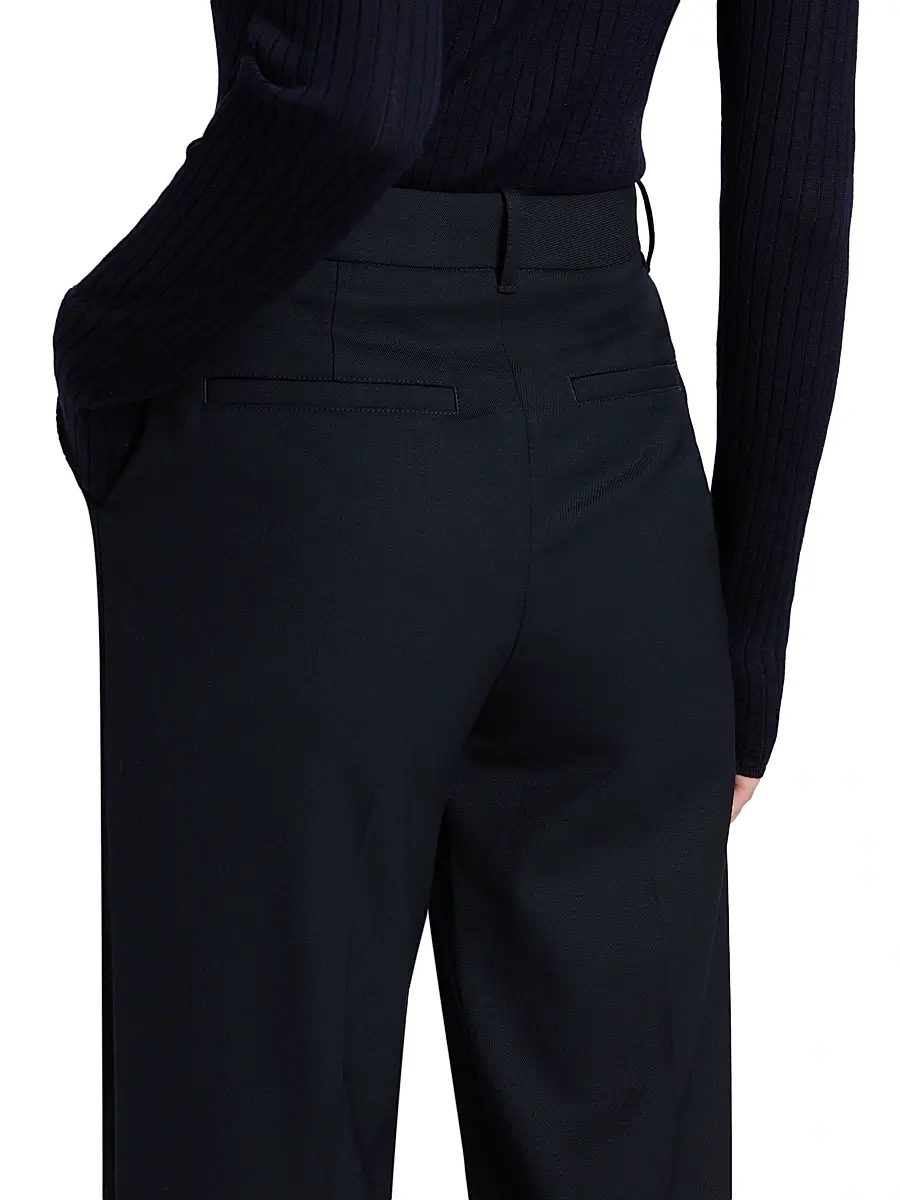 A.L.C. A. L.C. Women's Hirsh Wool Straight-Leg Pants | Thumbnail 6