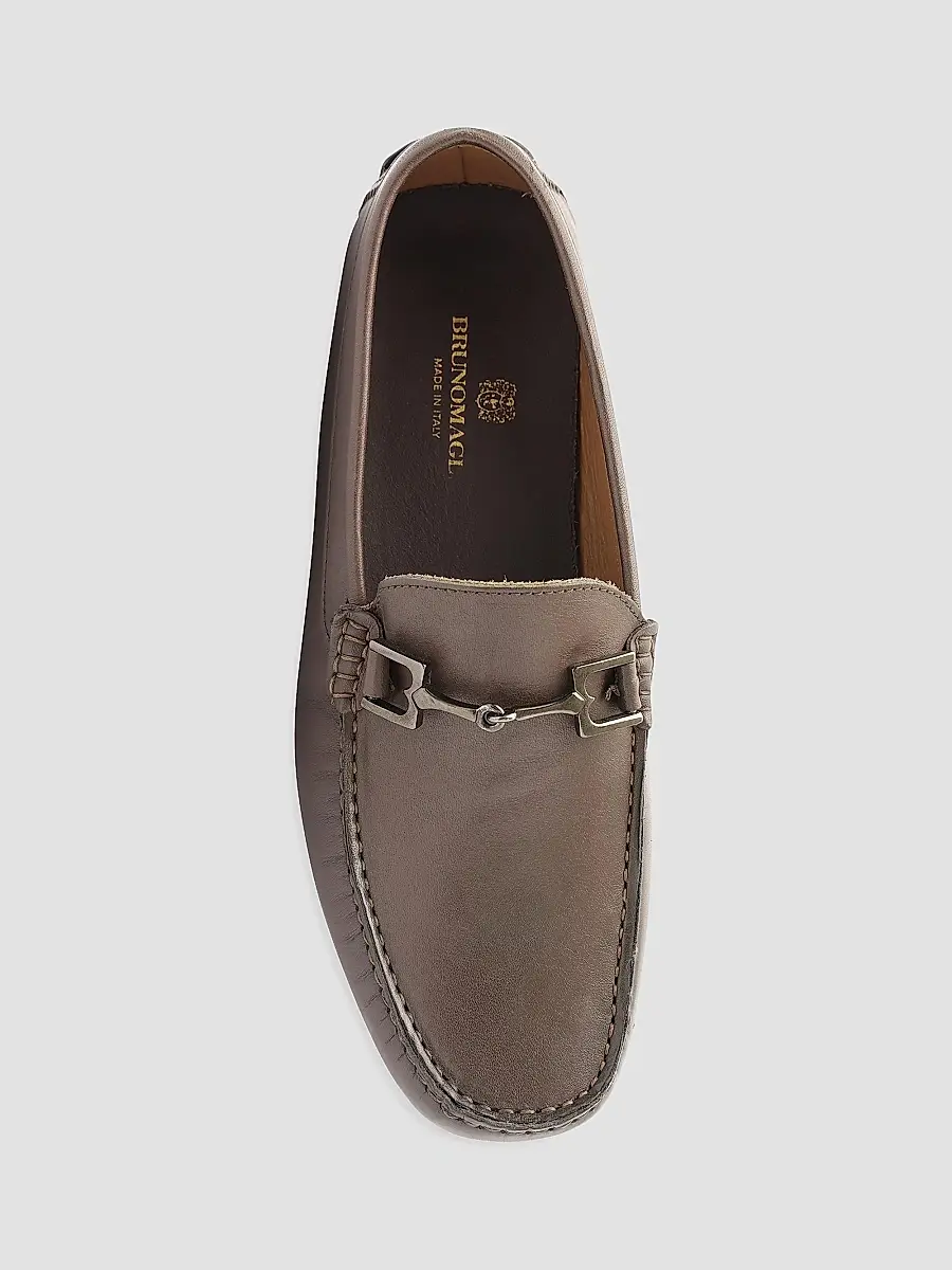 Bruno Magli Men's Xander Leather Driver Loafers | Thumbnail 5 Bruno Magli Men's Xander Leather Driver Loafers | Thumbnail 5