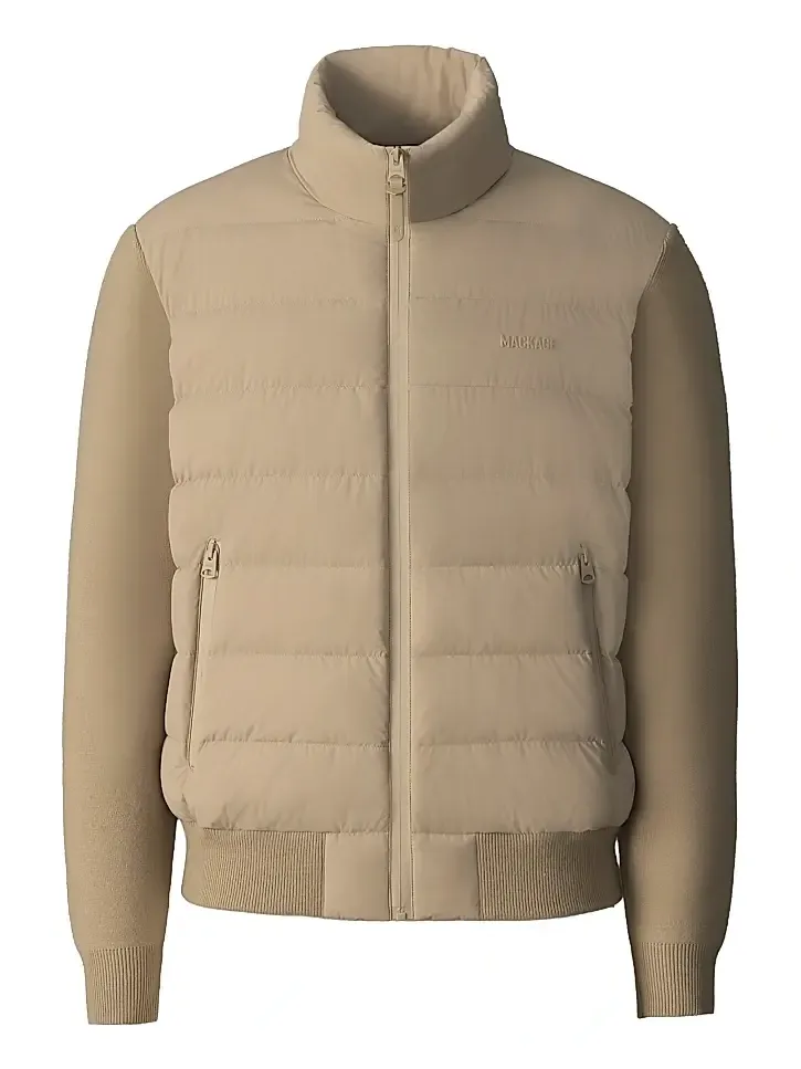 Men's Haney-Cityz Quilted Down Jacket Men's Haney-Cityz Quilted Down Jacket