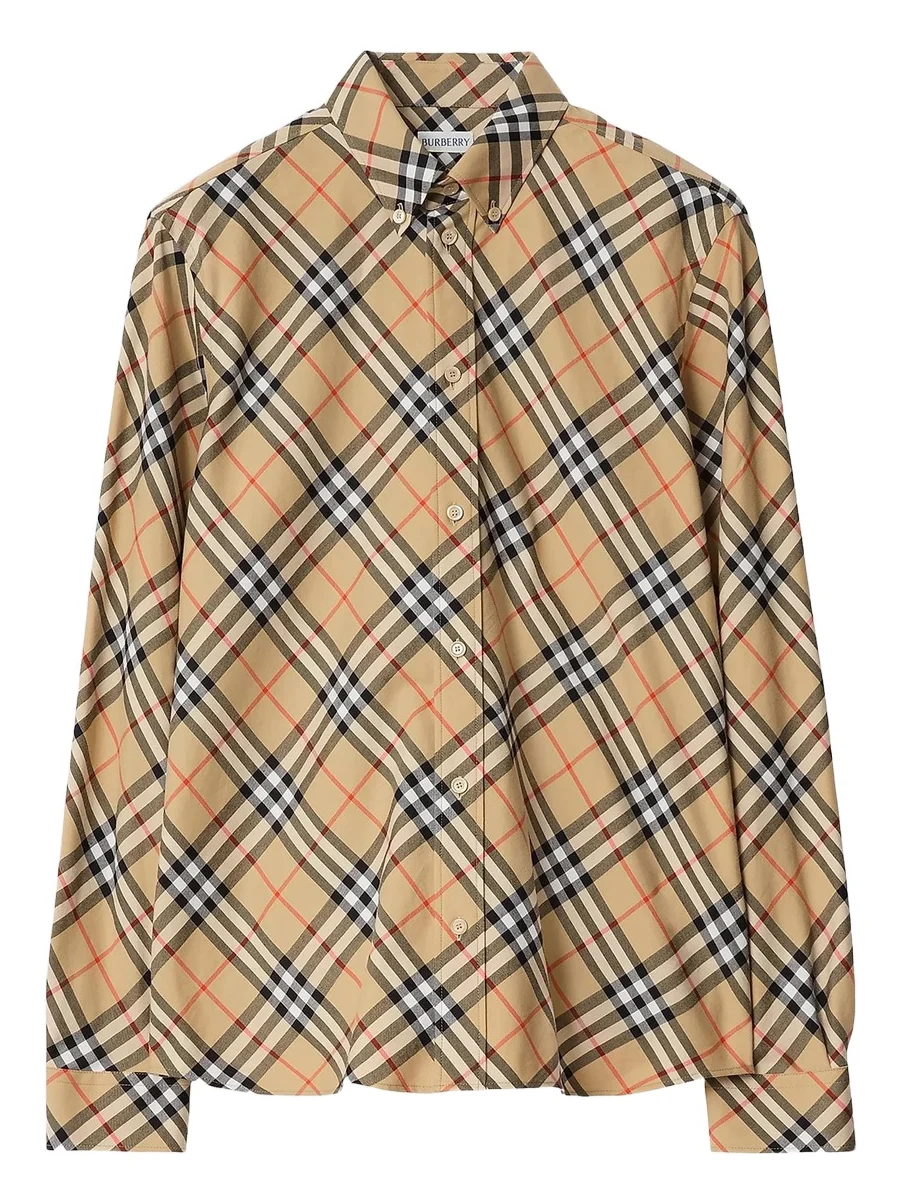 Men's Roan Check Cotton Shirt Men's Roan Check Cotton Shirt