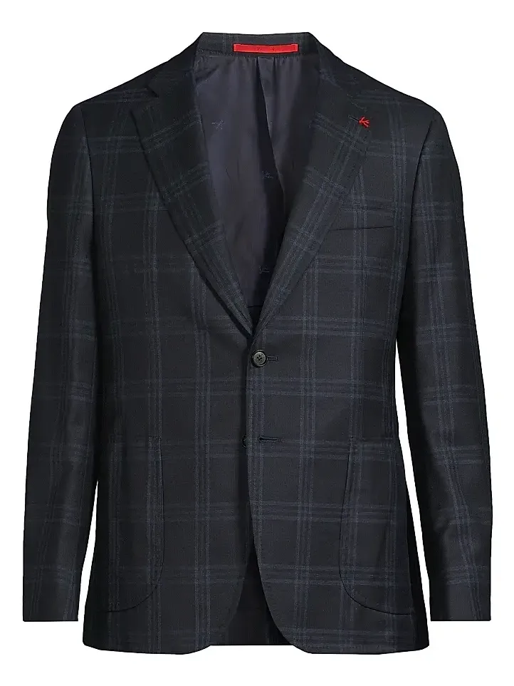 Men's Delain Plaid Wool Jacket Men's Delain Plaid Wool Jacket