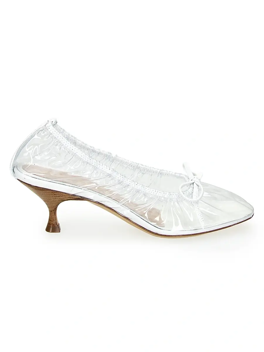 Herbert Levine Women's Rain Check 30MM Transparent Pumps | Image 1 Herbert Levine Women's Rain Check 30MM Transparent Pumps | Image 1