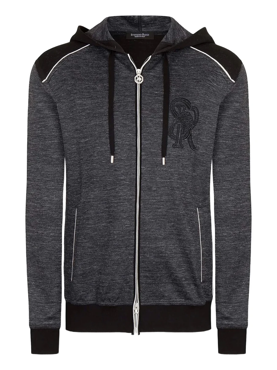 Men's Hooded Full Zip Sweater Men's Hooded Full Zip Sweater
