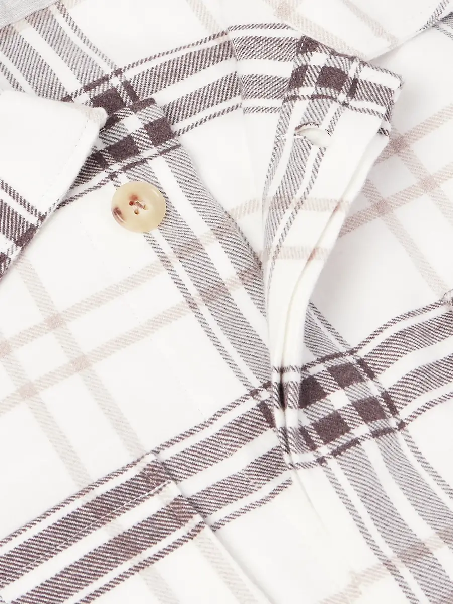 ELEVENTY Checked Cotton Shirt - Men | Thumbnail 5 ELEVENTY Checked Cotton Shirt - Men | Thumbnail 5